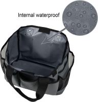 Bolsa de almacenamiento impermeable con 11 bolsos, organizador para el hogar para la jardinería interior y exterior, 13,5 "X 10,2" x 7,5" - details 2