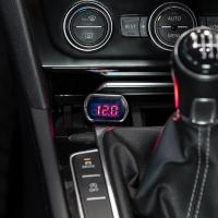 Accesorios para Automóvil: Comprobador de Badería para Automóvil, monitor de badería de 24 V y 12 V, voltímetro para Automóvil with Pantalla LED, indicador de Voltaje Plug & Go, verificador de Batería para Automóvil - details 0
