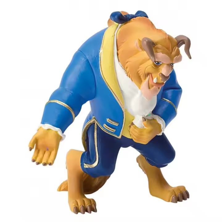 Figura Bestia La Bella y la Bestia Disney 10cm. Figura coleccionable con acabados detallados. Perfecta para fans y coleccionistas de ediciones especiales. - 1