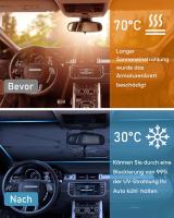 Parasol delantero para coche, actualizado a 2024, con rotación de 360°, plegable, borde antirayaduras, protección UV y aislamiento térmico. - details 1
