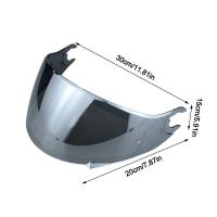 Visera De Reemplazo Para Casco SHARK D Skwal 2 Y Spartan Lente Completa Accesorios Para Casco Material Polyester Y Algodón Proveniente De Zhejiang China - details 1