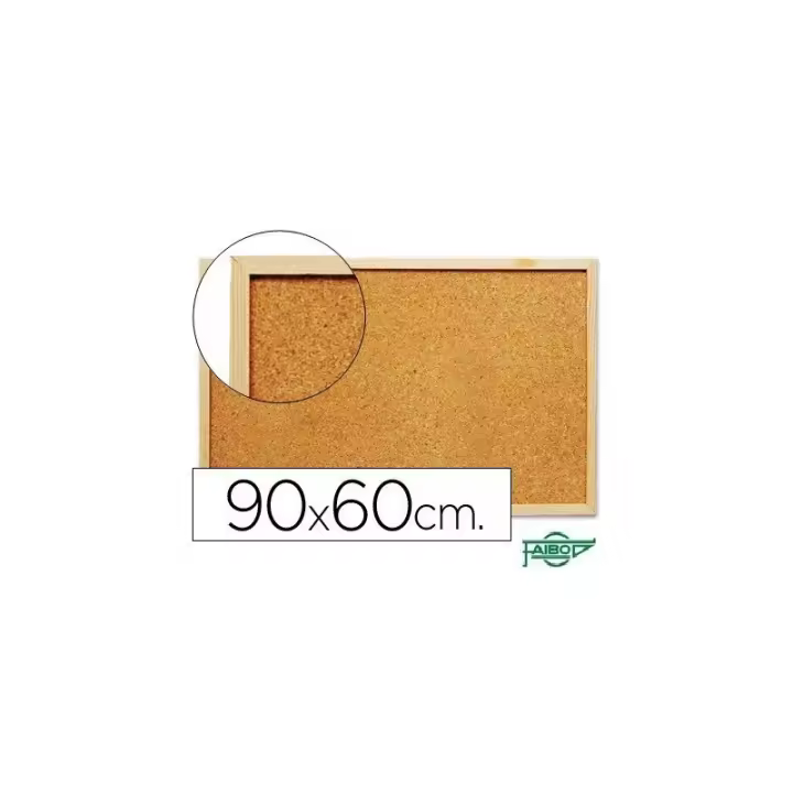 TABLERO DE CORCHO FAIBO MEDIDA  30x40cm - 40x60cm- 60x90cm - 1