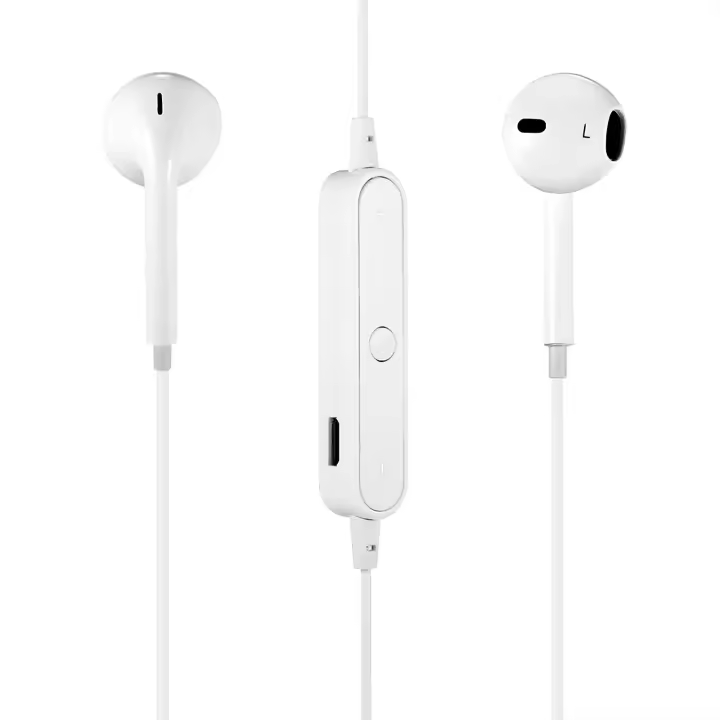 Auriculares inalámbricos bluetooth para móvil cascos manos libres deportivos con control de reproducción y volumen de música conexión inalámbrica para móvil con micrófono - 1