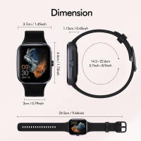 Reloj inteligente Starlight para mujer, nuevo diseño, alta calidad, monitorización de la salud fisiológica, frecuencia cardíaca, presión arterial y sueño, IP67. - details 6