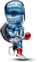 PANDORA Marvel Baby Groot - Cuenta de plata legal con cristal marrón，Incluye Caja Original - details 0