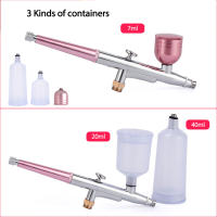 Pistola De Aire Aéreo Para Uñas Con Compresor Pintura Por Spray Decoración De Pasteles Portátil Recargable Herramienta De Belleza Multiusos - details 7