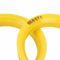 Anillos Centrales Para Ruedas De Coche 4pcs Ajuste De Bore Plástico Negro 73.1-57.1 66.6-57.1 73.1-60.1 73.1-66.6 67.1-60.1 73.1-56.1 73.1-54.1 - details 5