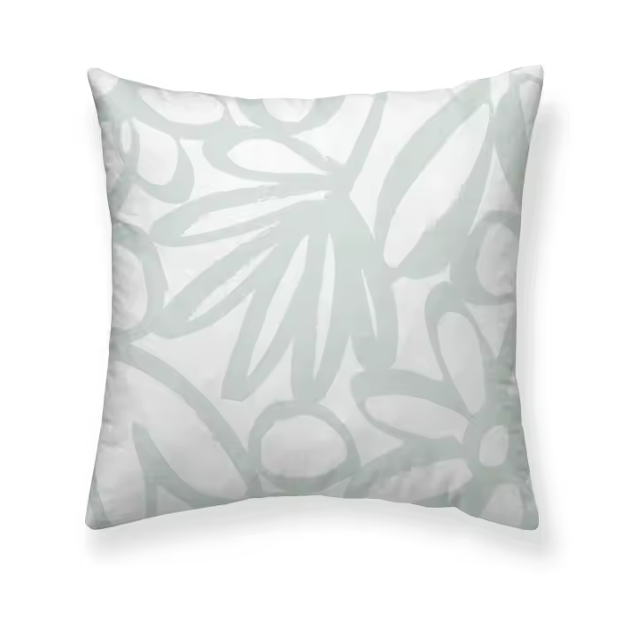 BL Belum Funda de Almohada 100% Algodón Estampado Lucea Mint - 1