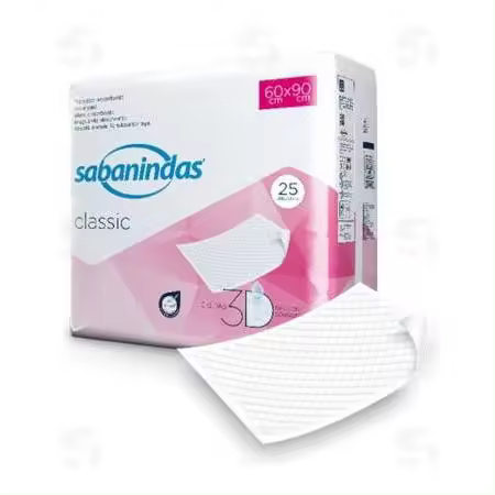Indas Sabanindas -  Empapadores Protector 60x90 cm 25 Unidades - 1