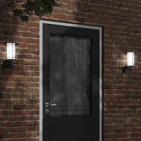 vidaXL Aplique de exterior de acero inoxidable luz de pared exterior Color Negro,  Plateado,  Plateado y mas - details 0