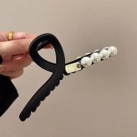 Pinza Para El Cabello Retro Coreana De Tamaño Grande Para Mujeres Con Cabello Rizado Estilo De Moda Decorativa Material Plástico - details 5
