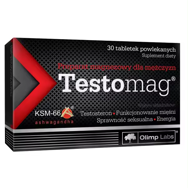Testomag – Suplemento de 30 Comprimidos para el Apoyo Natural de la Testosterona, la Vitalidad Masculina y el Rendimiento Físico - 1