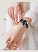 Reloj De Mujer OLEVS Original Con Correa De Cuero Impermeable Y Luz Aérea Calendario Sencillo Elegante Casual De Lujo Moda Quartzo - details 5