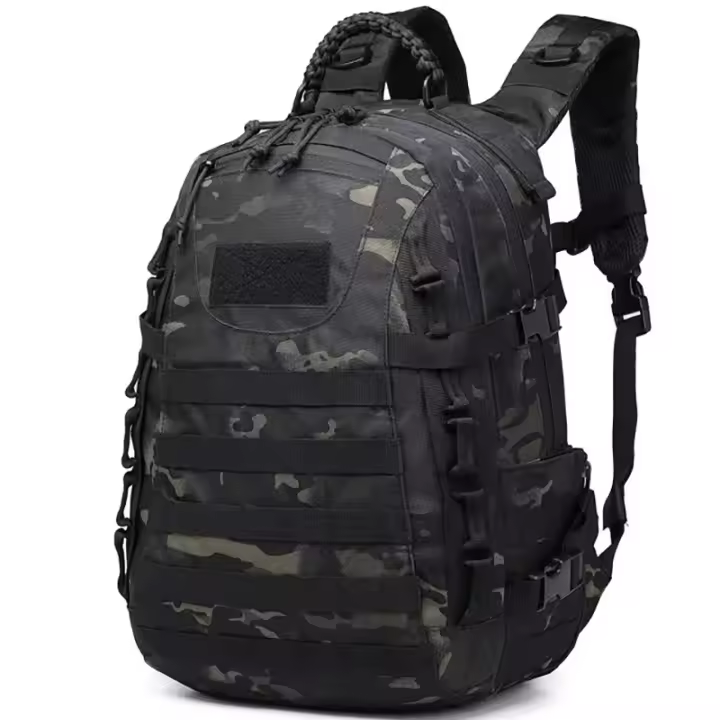 Mochila De Senderismo 35L Para Hombres Mochila Táctica De Exterior Camping Caza Trekking Deportes Banda Suave Gran Capacidad Rucksack - 1