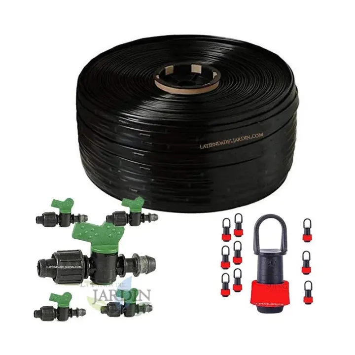 Suinga Pack 250m Cinta de Riego por Goteo 16mm para Viveros y Horticultura Especializada - 1
