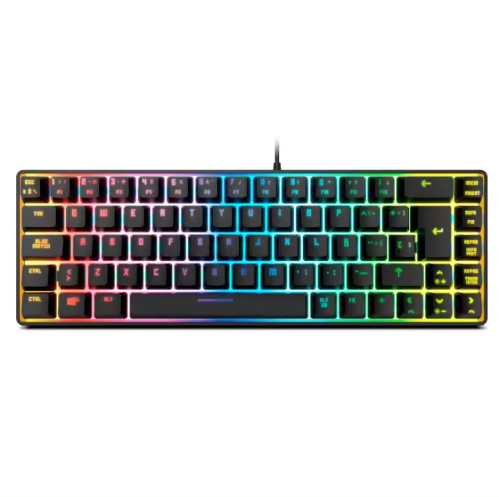 KROM KALISTA | Teclado mini RGB membrana - 1