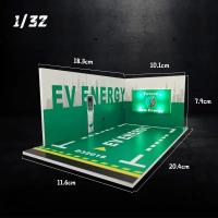 Modelo De Edificio De Estacionamiento Subterráneo PVC 1:32 1:24 Con Luces Escena De Decoración Para Coleccionistas De Automóviles - details 2