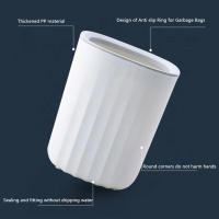 Bandeja De Papel Plástico Para Escritorio Mini Basura Ecológica Multifuncional Para Oficina Y Hogar Bin De Basura Para Sala De Estar - details 6