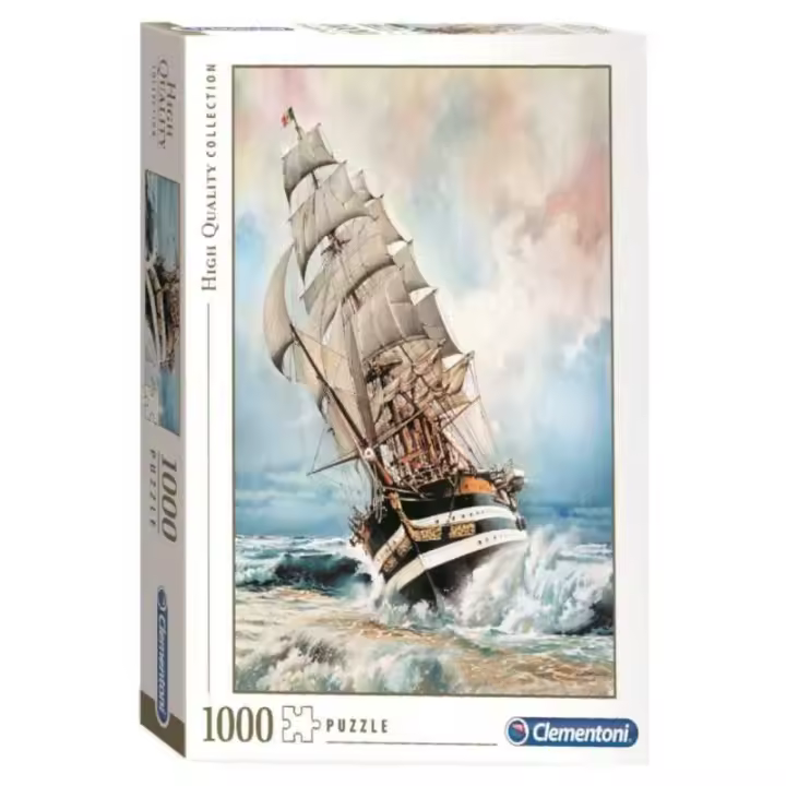 Puzzle 1000 Piezas Buque Escuela Amérigo Vespucci Clementoni - 1