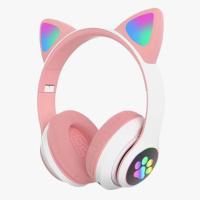 Auriculares Inalámbricos con Bluetooth y Orejas de Gato, sonido estéreo, Luces RGB, Sonido de Alta Calidad - details 5