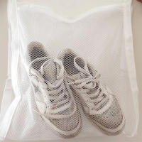 Bolsa De Secado Para Zapatillas 1PC Con Correas Elásticas Y Red De Puerta De Secadora 40x40cm Bolsa De Limpieza Para Zapatos - details 1