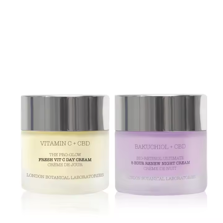 Crema de día con vitamina C + crema de noche con bakuchiol - 1