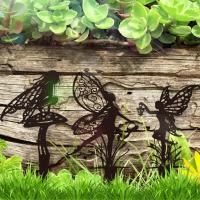 Fairy De Jardín Alette Sorprendente - Decoración De Metal Grande Para Exterior Perfecta Para Patio Y Césped Arte De Jardín Exclusivo - details 2