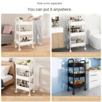 Organizador Multifuncional De Cocina Con Ruedas Trolley De Almacenamiento Para Comedor Y Dormitorio Estante Para Alimentos - details 10