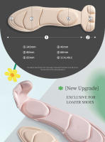 Almohadillas De Memoria Para Zapatos De Tacón Alto Para Mujer Antideslizantes Cortables Comodidad Transpirables Protección Del Talón Masajeadoras - details 6