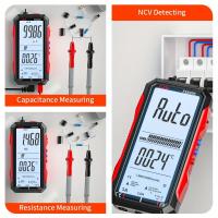 Multímetro digital: compacto, recargable, pantalla completa, fácil de leer y operar, recargable por USB, alta precisión, con retroiluminación LCD para uso nocturno, ideal para diagnóstico automotriz - details 6