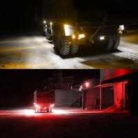 Luz De Marca Lateral LED 2X 12v 24v Para Remolques Delantera Y Trasera Luz De Alineación Indicador Lámpara Perimetral Luz De Cola Para Camión Caravana - details 9