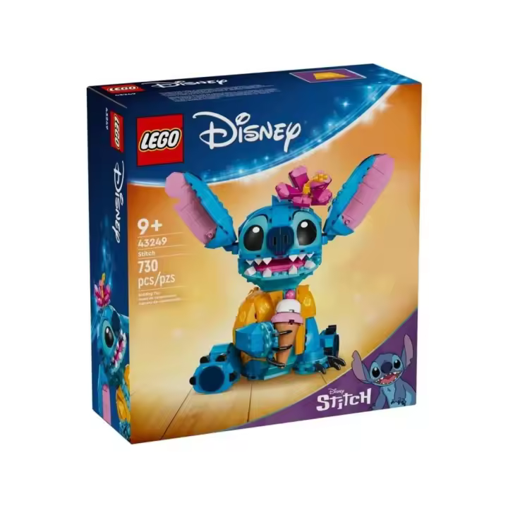 LEGO Disney Stitch 43249 - Juego de Construcción - 730 Piezas - 1