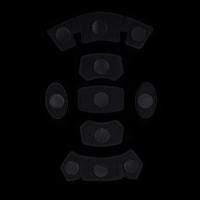 Accesorios Para Casco Wendy 3.0 Guía Lateral De Carril Montaje M-LOK Para Visores Almohadillas De Interior De Casco Correa De Barbilla Para Caza Airsoft Casco Con Sistema FAST Material Nylon - details 34