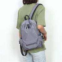 Mochila Mini Para Hombre Negra De Moda Pequeña Bolso Escolar De Hombro Diseñador De Lona Impermeable Deportes Viaje 2023 - details 2