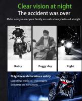 Bombilla De Moto LED Universal AC DC Ultra Blanca Alta Brillo H4 P15D BA20D 3030 15SMD Alta/Baja Lámpara De Moto - details 3