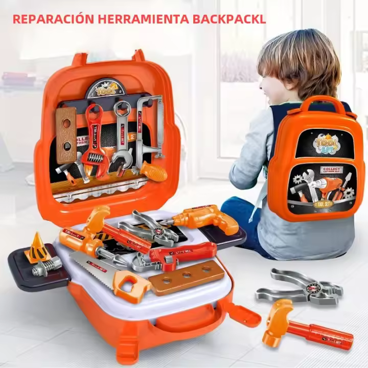 Juego De Herramientas De Buzón 22 Piezas Para Niños Juguete Educativo De Reparación Y Desmontaje Adecuado Para Niños De 3 a 12 Años - 1