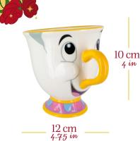 Taza con chip de La Bella y La Bestia, Tiendas de Cerámica innovadoras, coleccionables y productos innovadores - details 0