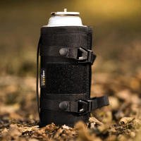 Cubierta Protectora Para Botella De Gasolina De Táctica Al Aire Libre Estuche De Protección Para Tanque De Gasolina Anti Caída Casillero De Gas De Acero Inoxidable - details 3