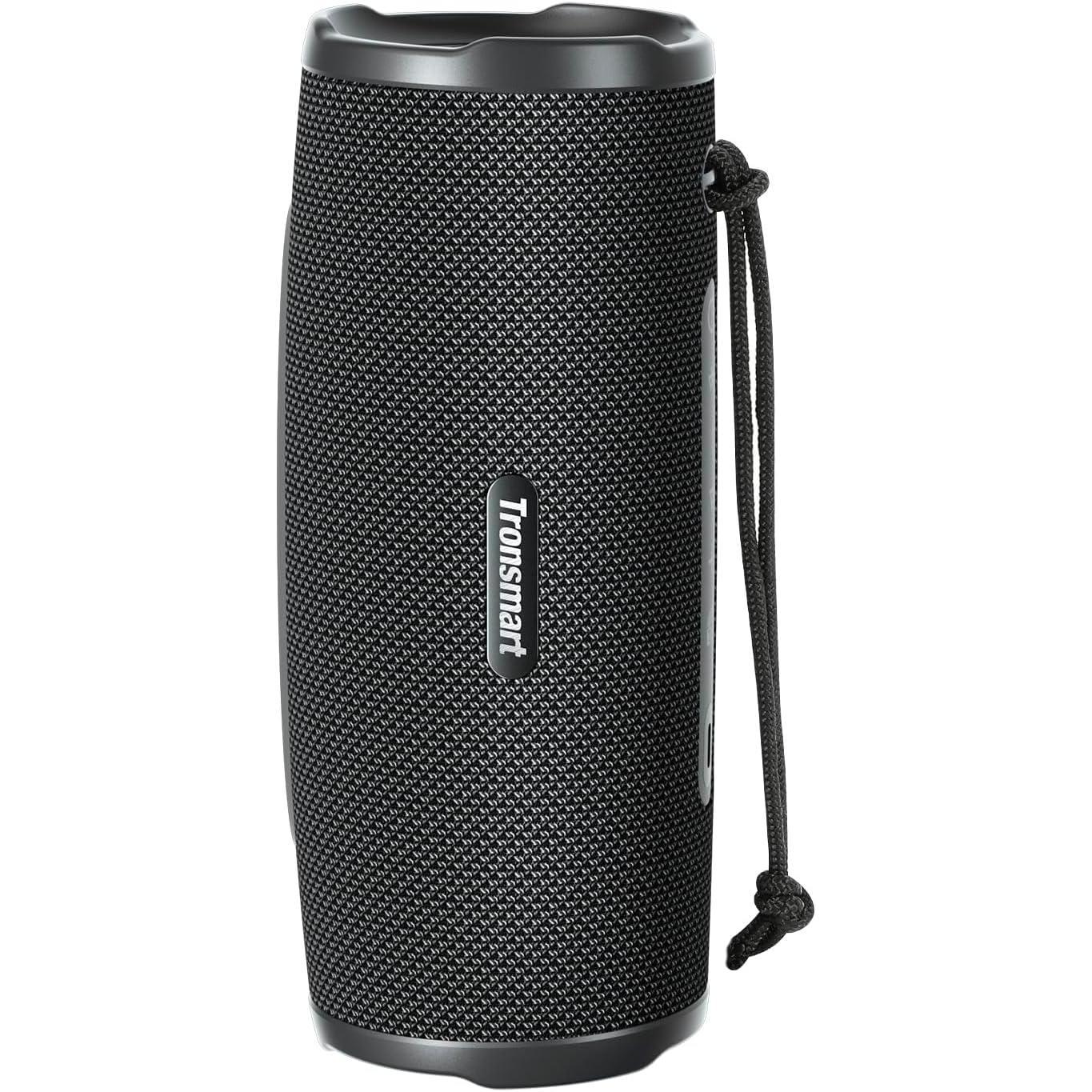 Tronsmart Mirtune C3 Plus Potente Altavoz Estéreo Bluetooth Portátil de 30W, Impermeable IPX7, 18H de Tiempo de Reproducción, Emparejamiento Estéreo Bluetooth 5.3, para Exterior, Hogar, Fiesta (Negro)