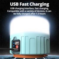 Lámpara De Camping Solar LED Recargable USB Portátil Para Pesca Barbecue Y Emergencias Luz De Tent Con Iluminación Para Acampar - details 5