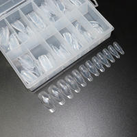120pcs/box Tiras De Extensión De Uñas Acrílicas Completo Falso Nariz De Building Gel Herramientas De Arte De Uñas Forma Dual Moldes De Extensión De Uñas - details 2
