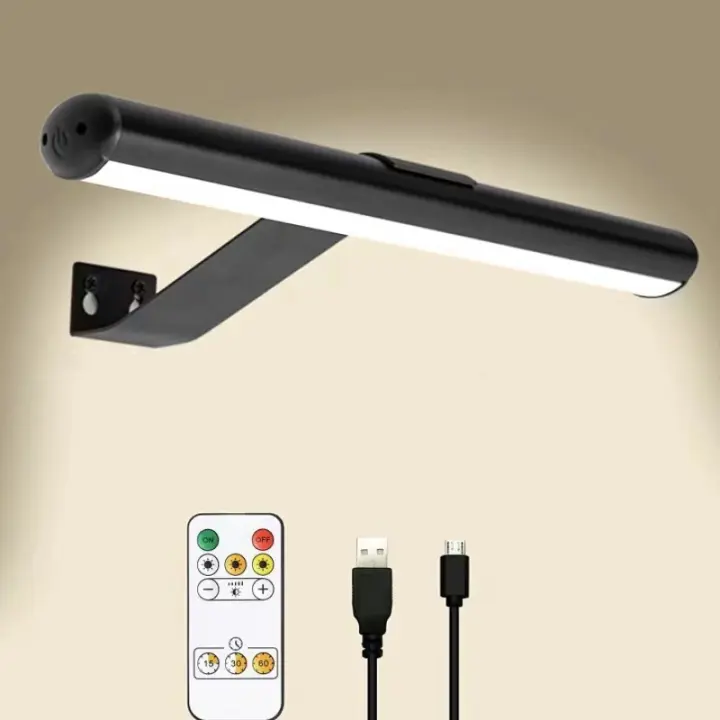 Apliques de pared sin detector de movimiento, apliques de pared LED sin mando a distancia, luz recargable por USB, iluminación de imagen magnética, sala de baño, interior, habitación con sofá - 1