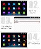 Sistema De Alarma Y Monitor De Presión De Neumáticos Para Coche TPMS Con Pantalla USB Para Navegador De Android Sensor De Temperatura Y Medidor De Ruedas - details 16