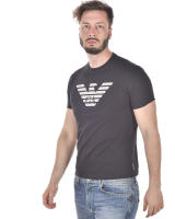 Emporio Armani Algodón Hombre Negro camiseta 3Z1T881J00Z 999 - details 3