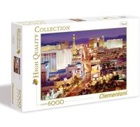 CLEMENTONI - Puzzle 6000 piezas HIGH QUALITY COLLECTION Travel Las Vegas - details 0