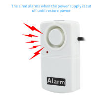 Alarma De Corte De Energía Con Sirena Automática 120db Indicador LED 220V CN Plug Advertencia De Fallo De Salida De Corriente Para Hogar - details 4