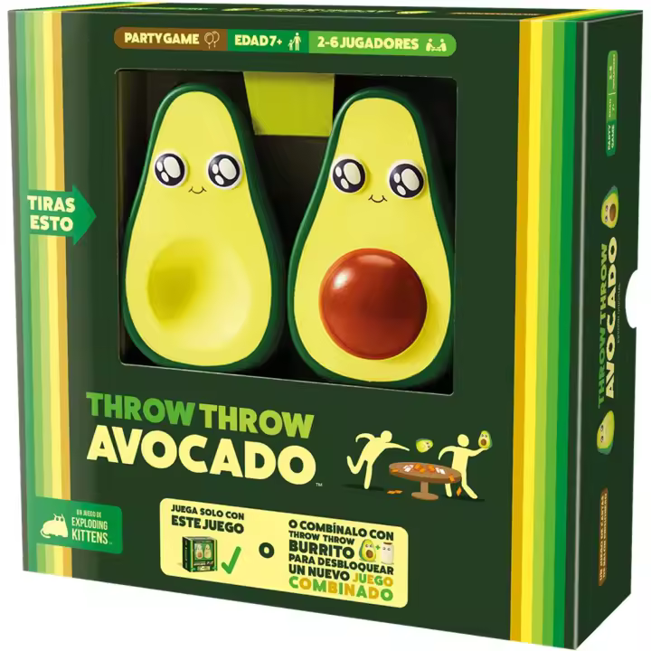 Juego de mesa throw throw avocado pegi 7 - 1