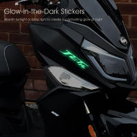 Pegatinas Luminosas Para Motocicleta Impermeables Adhesivos De Decoración Y Protección Para SYM Jet14 125cc 200cc Accesorios 2021-2024 - details 1