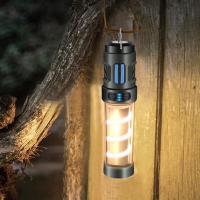 Linterna LED portátil para acampar, luz de emergencia magnética recargable por USB a prueba de agua, bombilla de emergencia portátil impermeable para exteriores para caminatas al aire libre - details 1