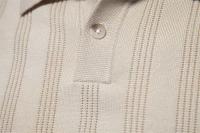 MOV-2024 Primavera y novedad de verano, suéter Polo de lana de talla europea para hombres, camiseta informal con solapa de manga corta para hombres, top - details 10